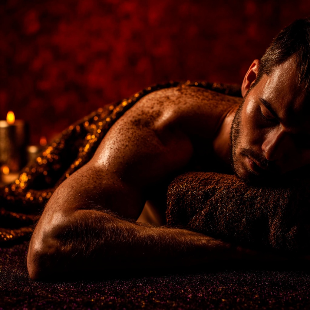 holistic massage atmosphere warm tones and quiet presence